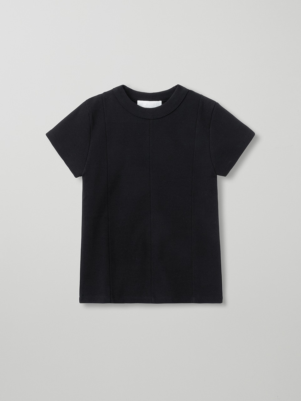 patchwork t-shirt_black