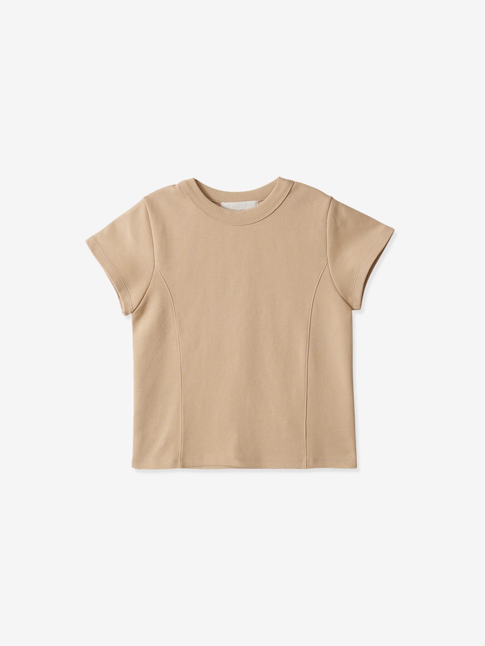 side line t-shirt_beige