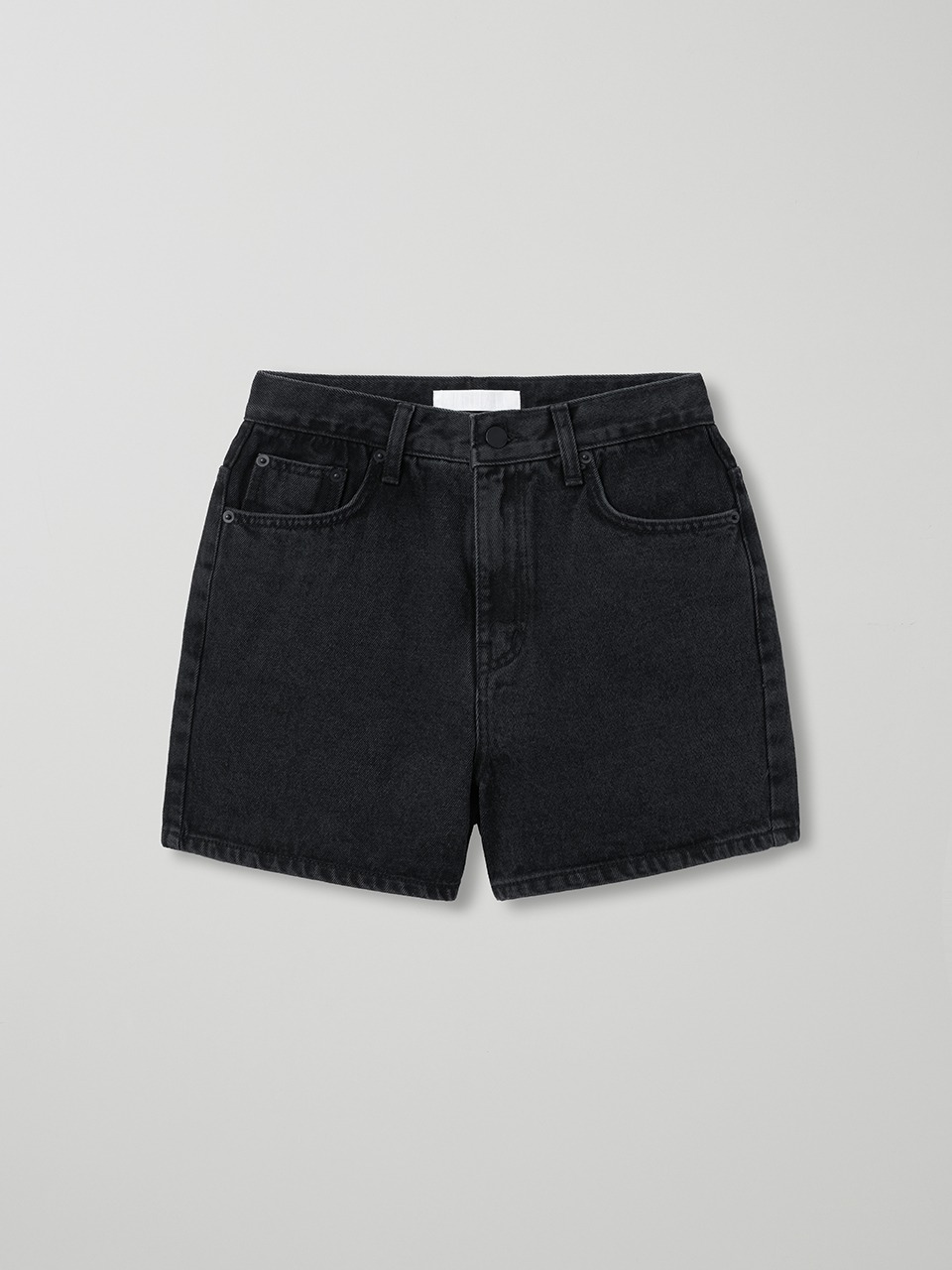 [05/24 예약배송] washed denim shorts_washed black
